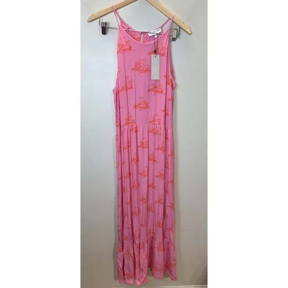 Never Fully Dressed Women's NFDAS534 Size 12 Pink Limoncello Maxi Dress NWT - Picture 4 of 12